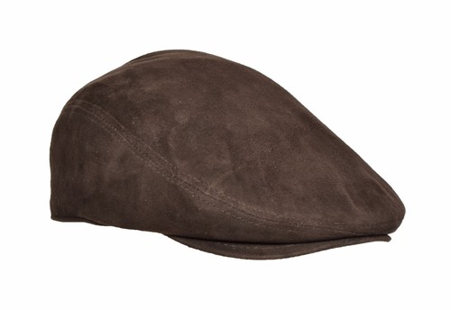 Gents genuine brown suede - genuine, soft