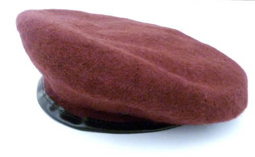 Military pure wool beret - wool,