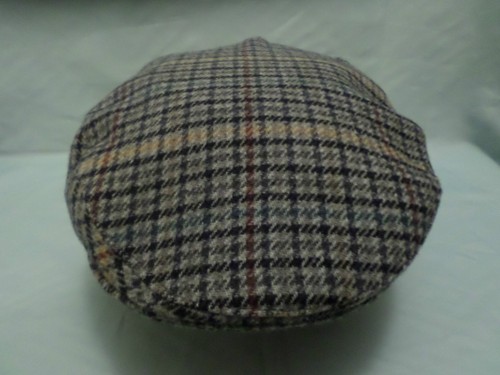 Gents wool blend tweed - tweed, flat