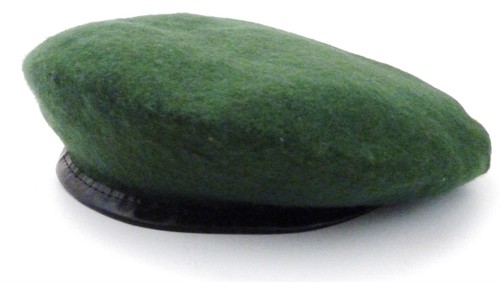 Military pure wool beret - military,